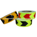 PVC Arrow White and Blue Design Reflective Tape for Trucks